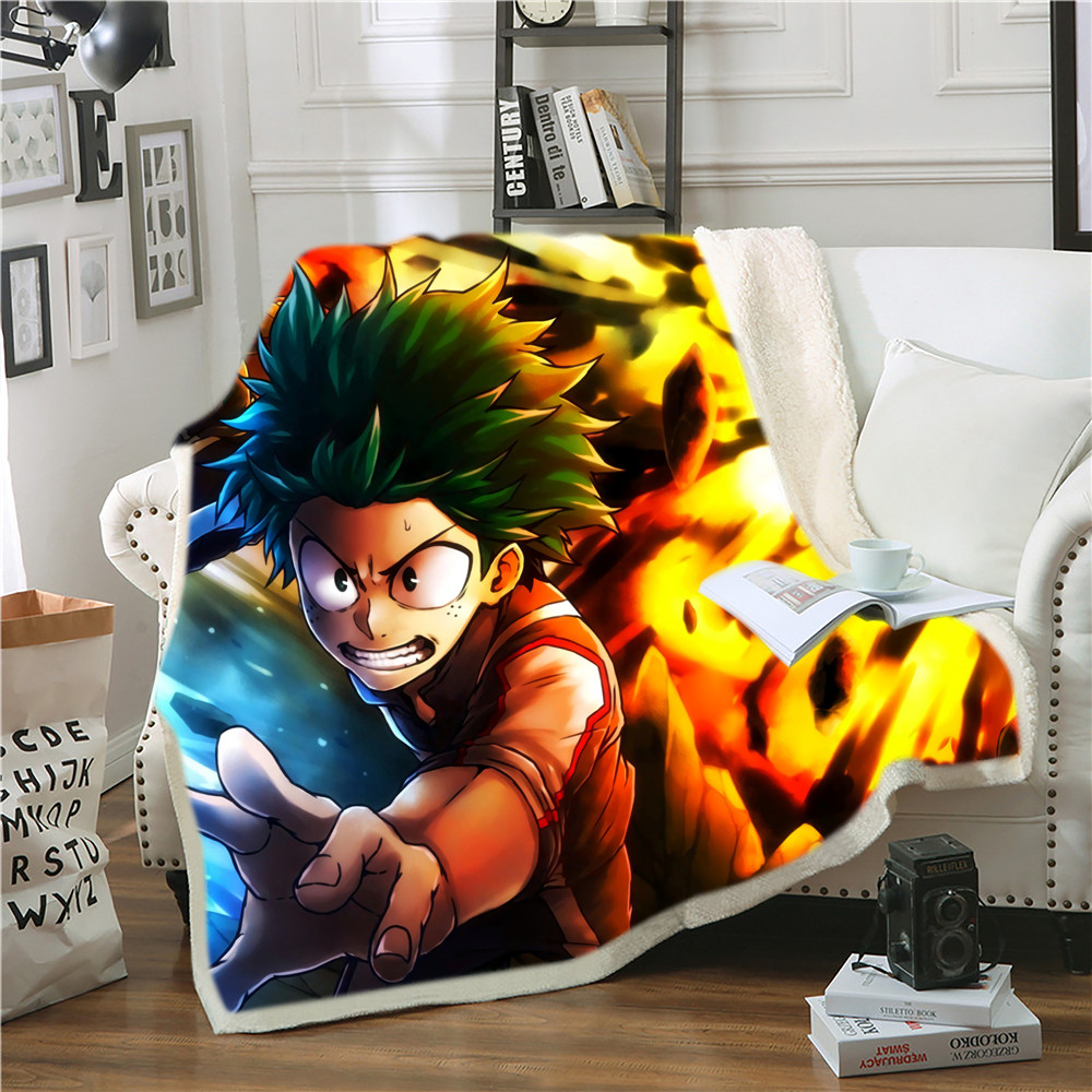 my hero academia anime blanket 150*200
