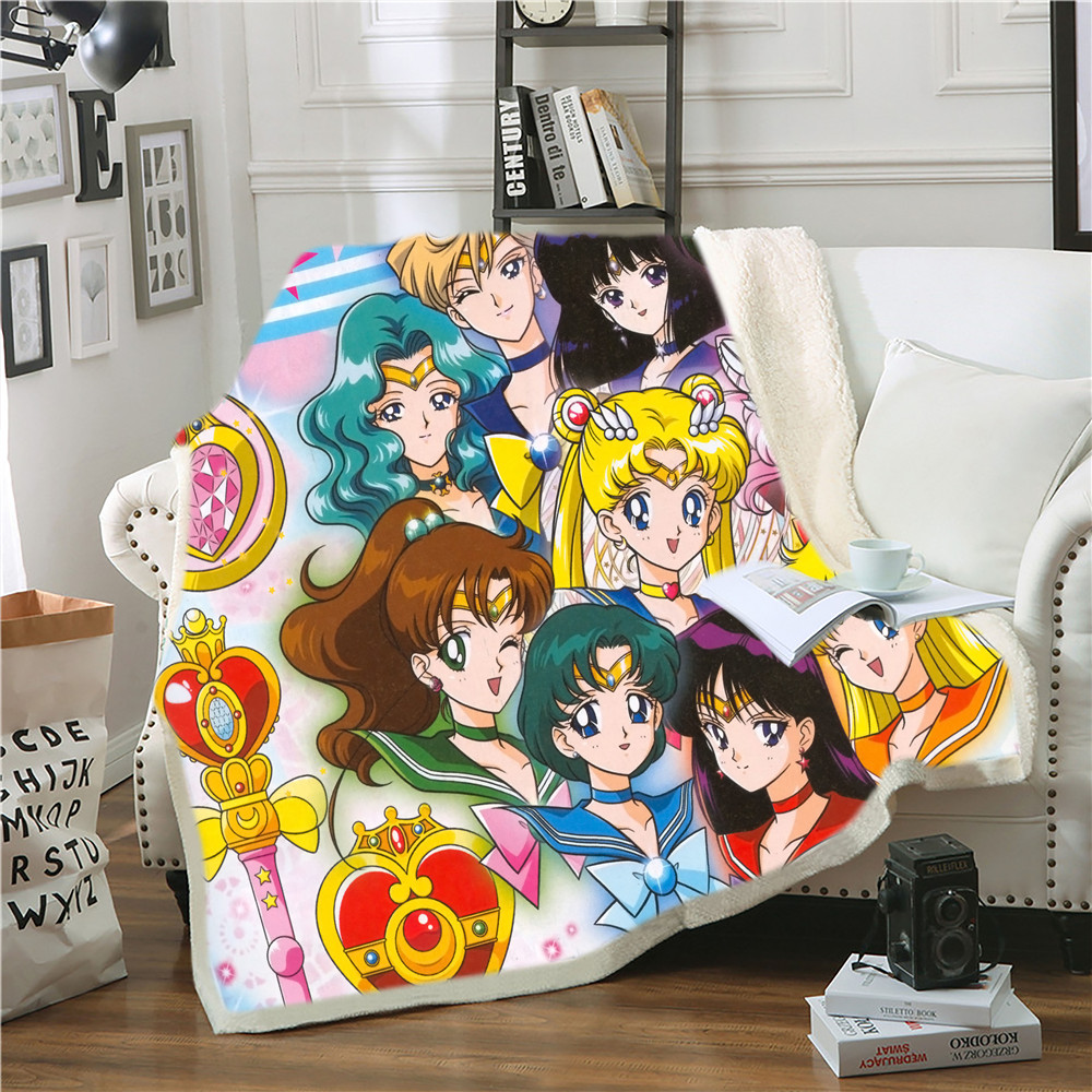 sailormoon anime blanket 150*200