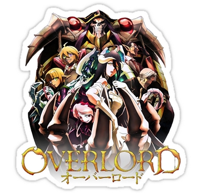 Overlord anime car sticker