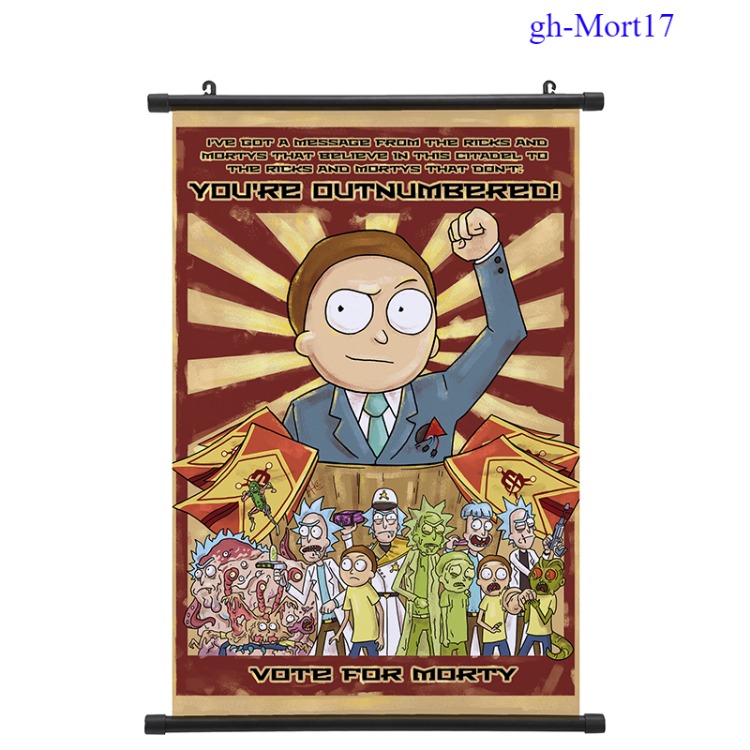 Rick and Morty anime wallscroll 60*90cm