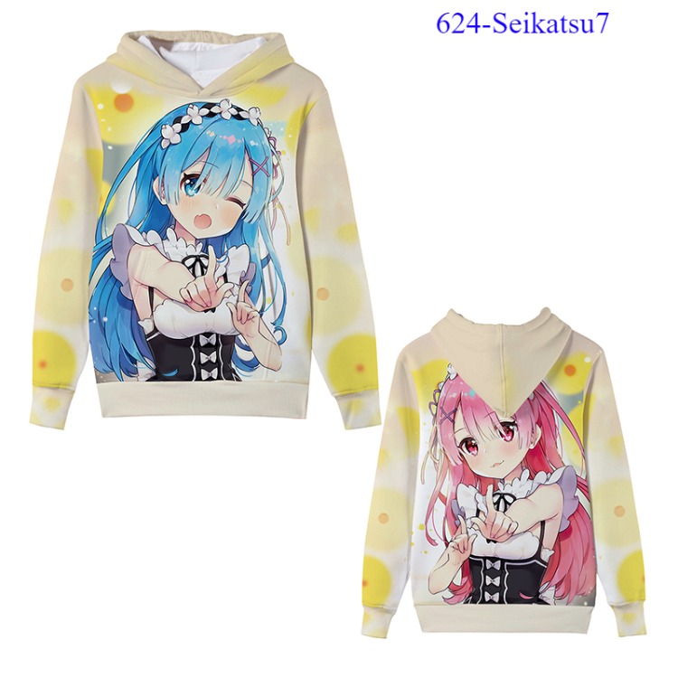 Re:Zero kara Hajimeru Isekatsu anime hoodie