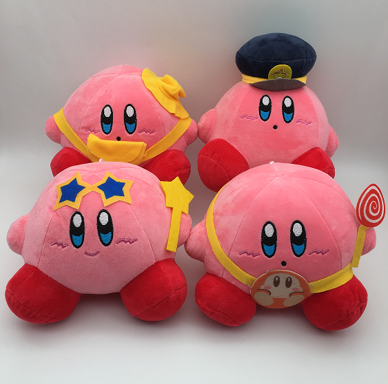 Kirby anime plush for 4 pcs 18cm