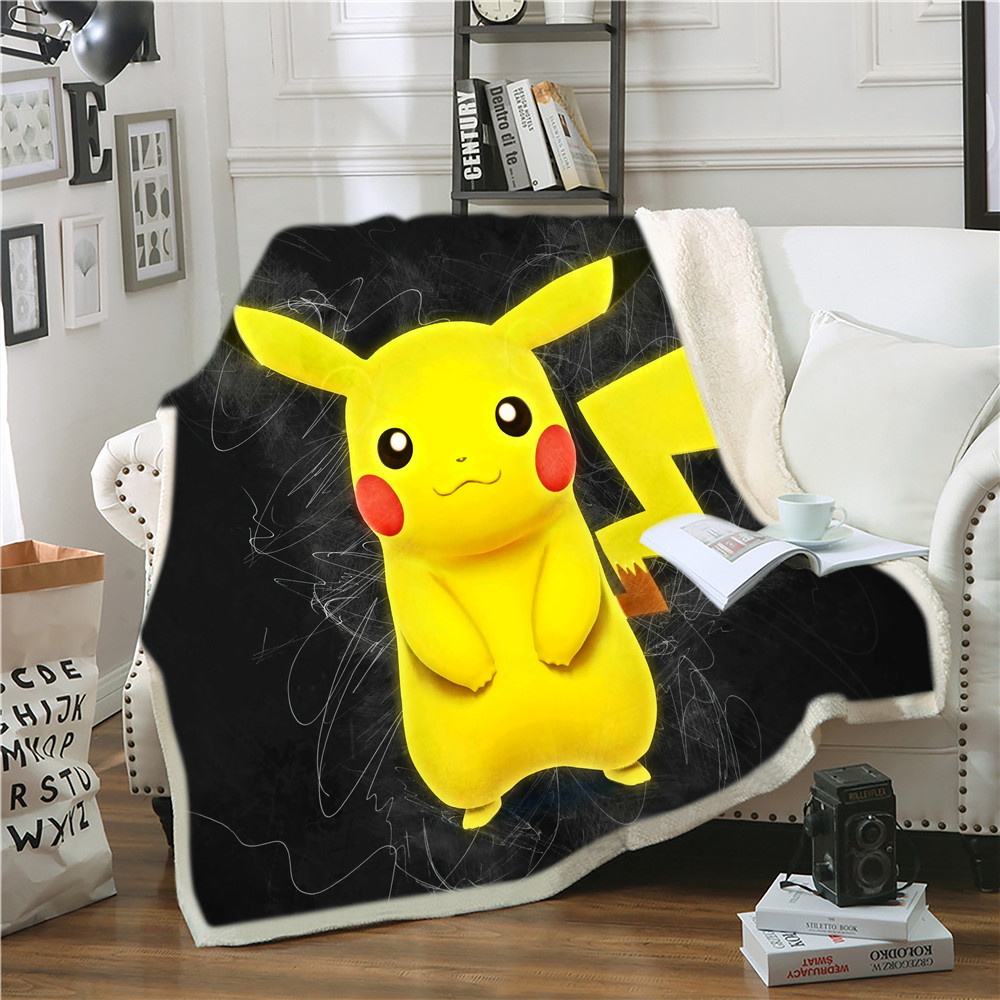 pokemon anime blanket 150*200cm