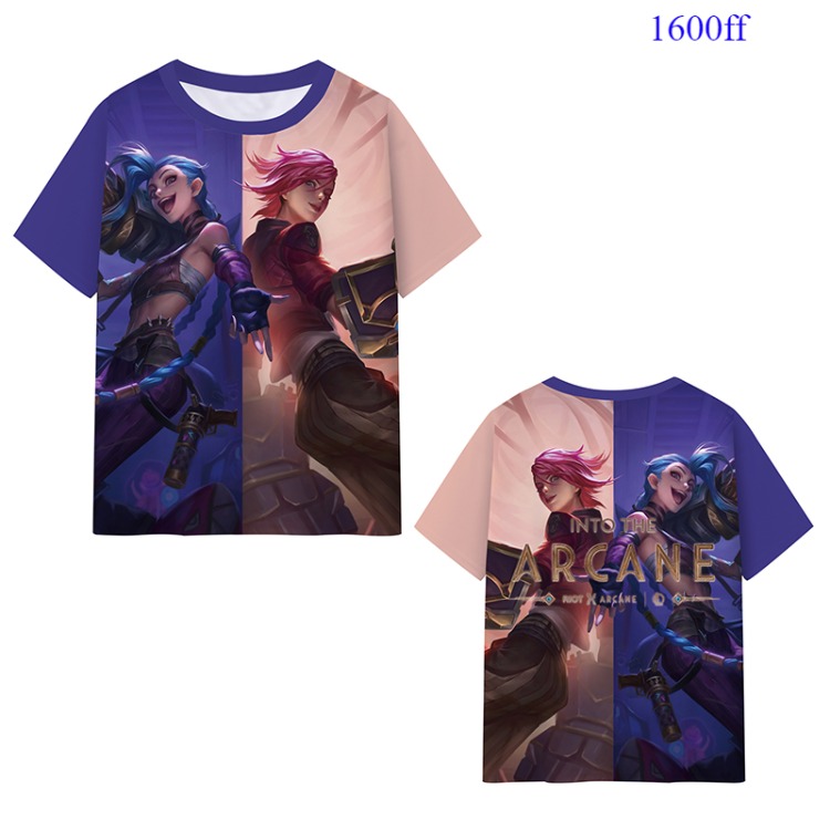 Arcane League of Legends anime T-shirt