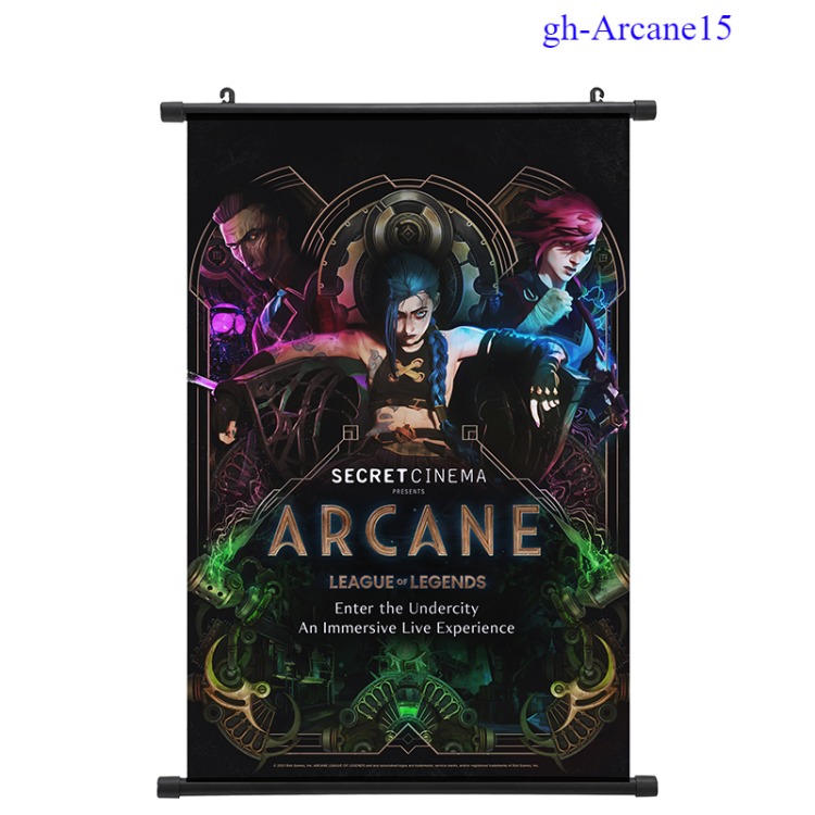 Arcane League of Legends anime wallscroll 60*90cm