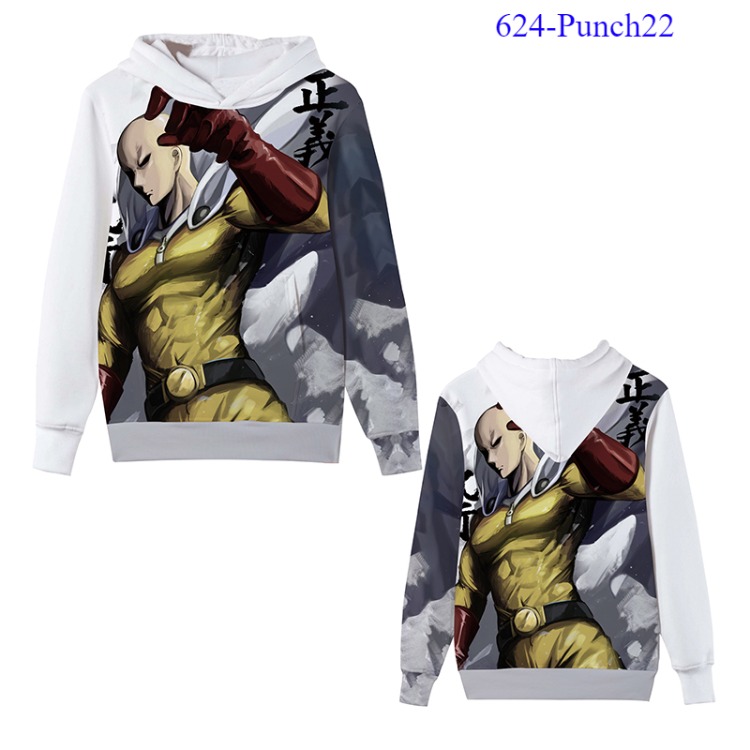 one punch man anime hoodie