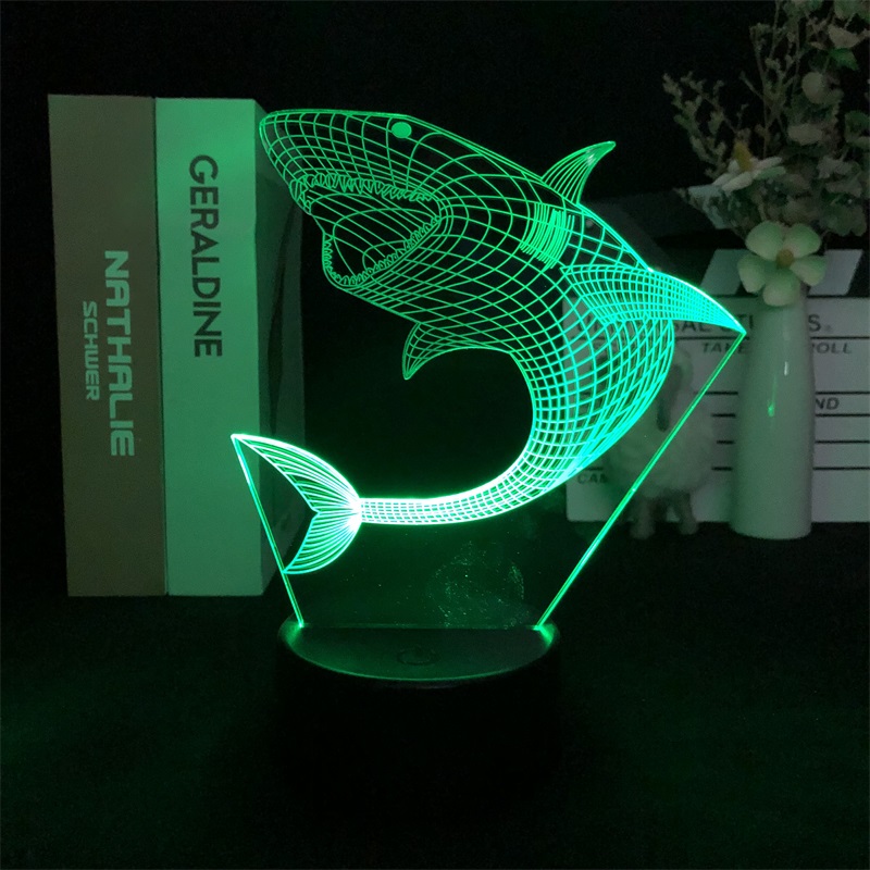 Shark led light 7 colours LED light