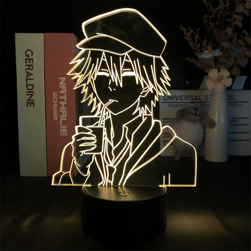 Bungo Stray Dogs Edogawa Rampo anime 7 colours LED light