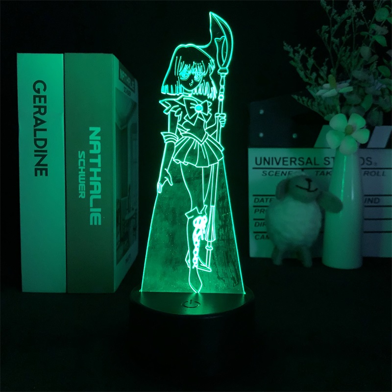 SailorMoon anime 7 colours LED light