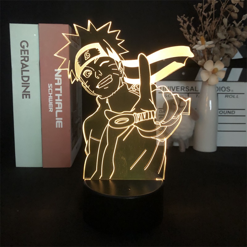 naruto anime 7 colours LED light