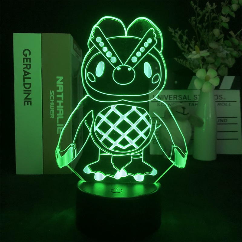Animal Crossing anime 7 colours LED light