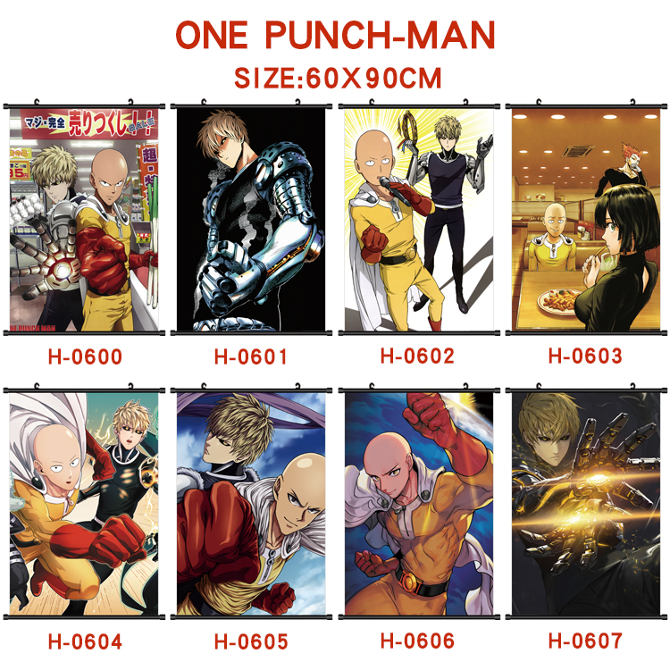 one punch man anime wallscroll 60*90cm