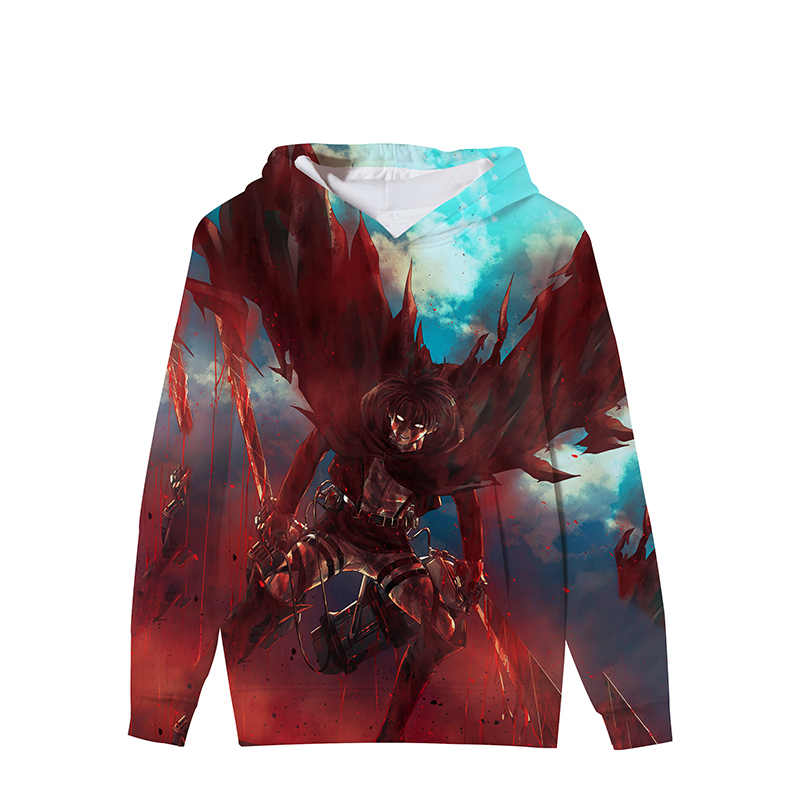 attack on titan anime hoodie