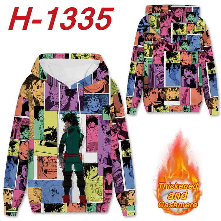 my hero academia anime hoodie