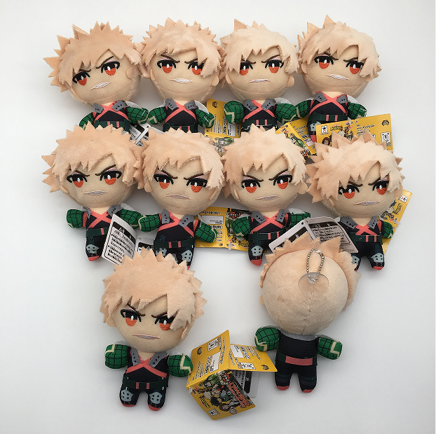 my hero academia anime plush for 10pcs 13cm