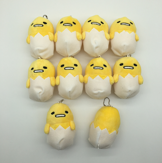 Gudetama plush for 10 pcs 10cm