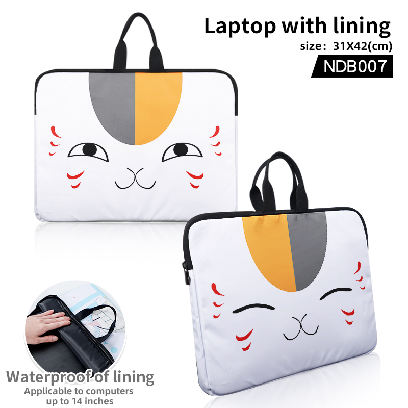 Atsume Yuujinchou anime laptop with lining