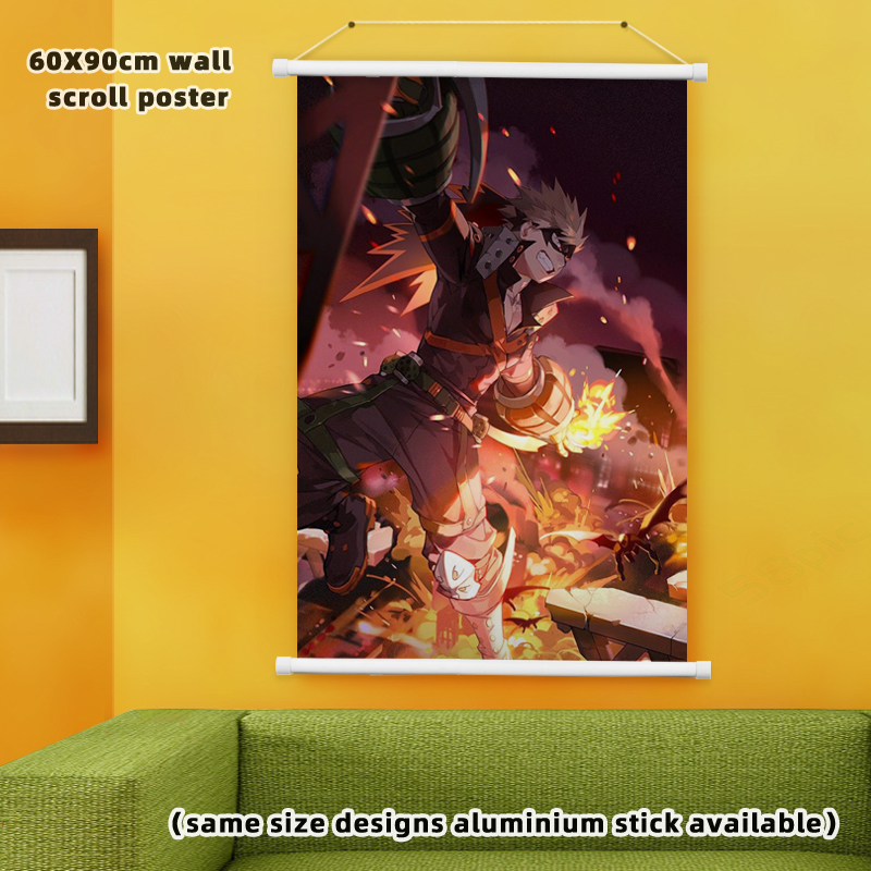 my hero academia anime wallscroll 60*90cm