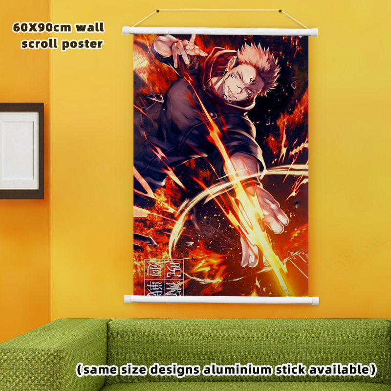 jujutsu kaisen anime wallscroll 60*90cm