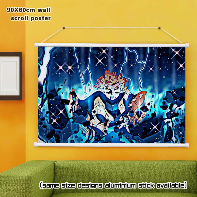 demon slayer kimets anime wallscroll 90*60cm