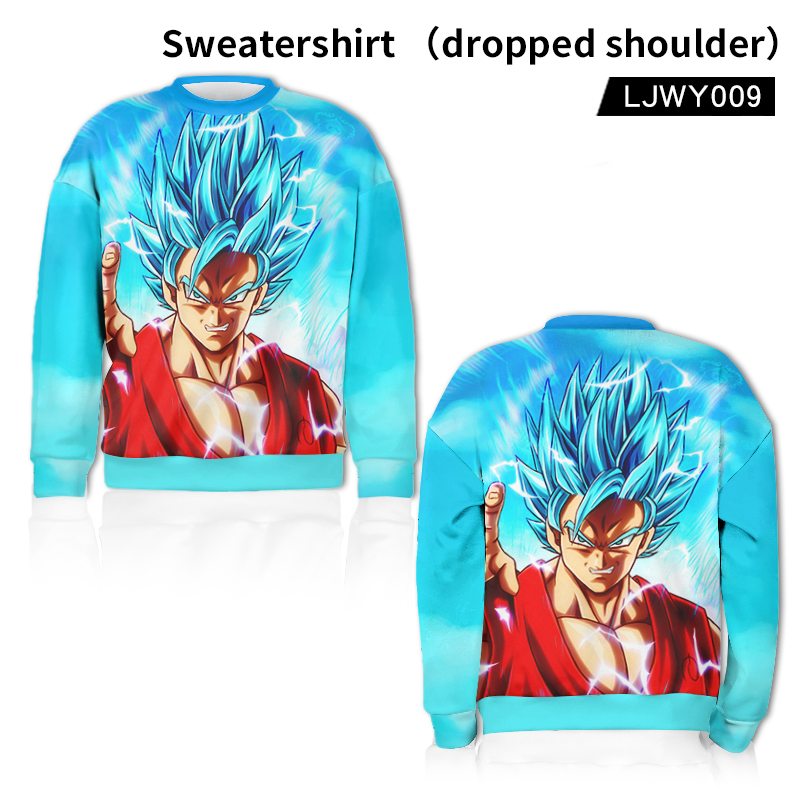 dragon ball anime hoodie