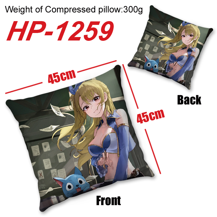 fairy tail anime cushion 45*45cm