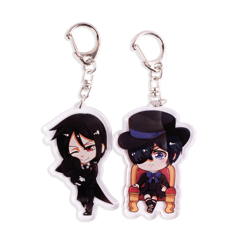 kuroshitsuji anime keychain