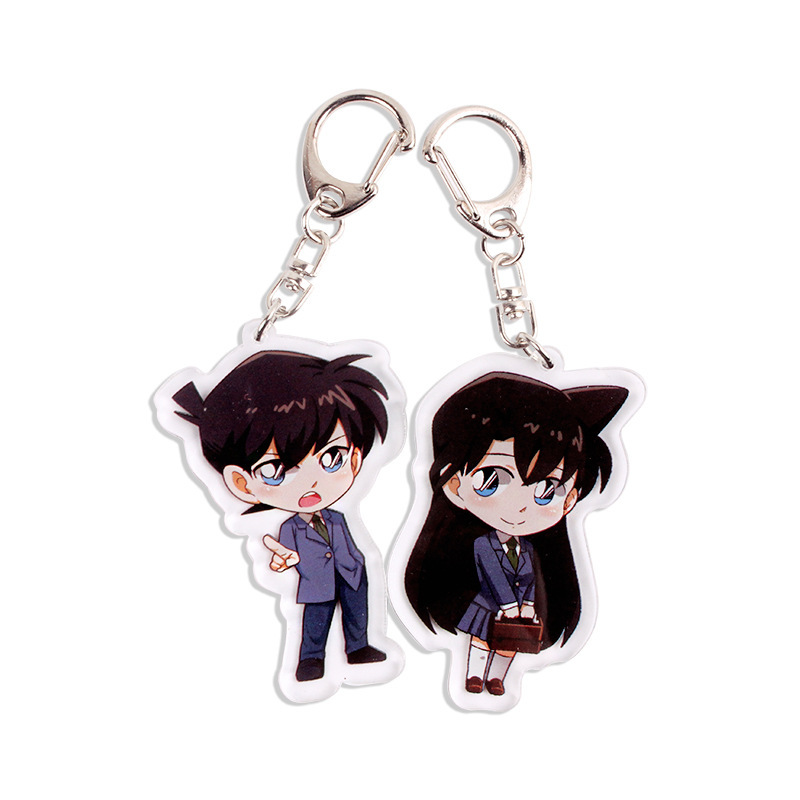 detective conan anime keychain