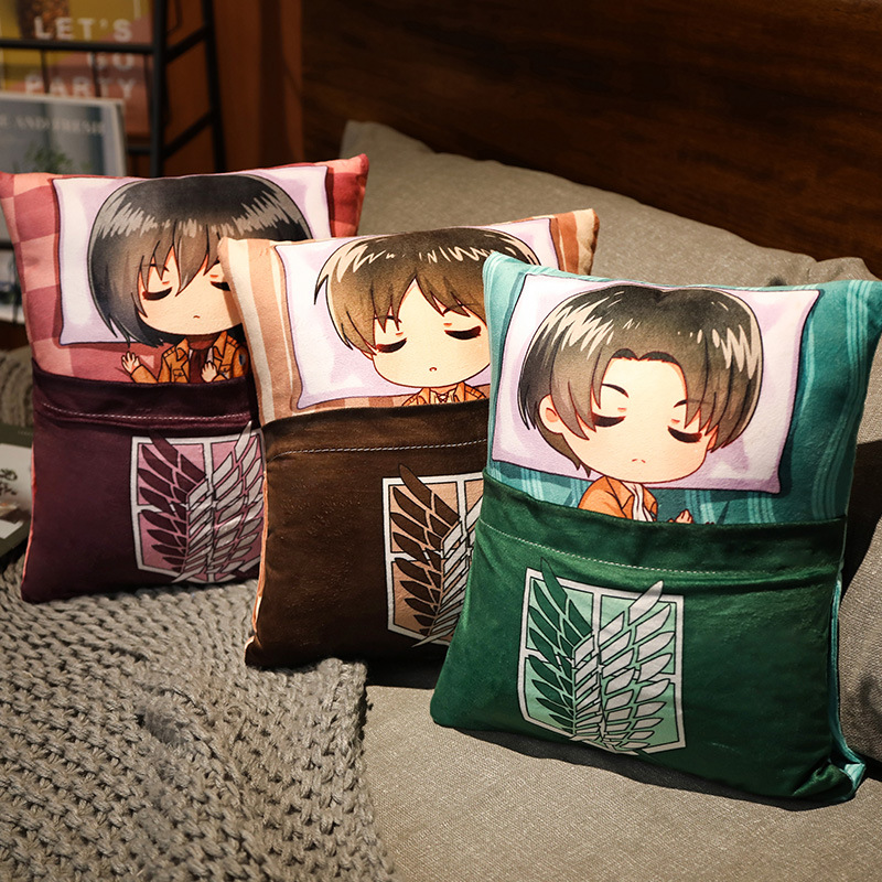 attack on titan anime cushion 36*27cm