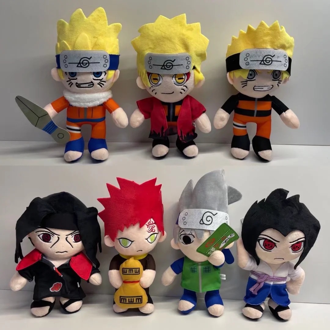 naruto anime plush 20cm 7pcs/set