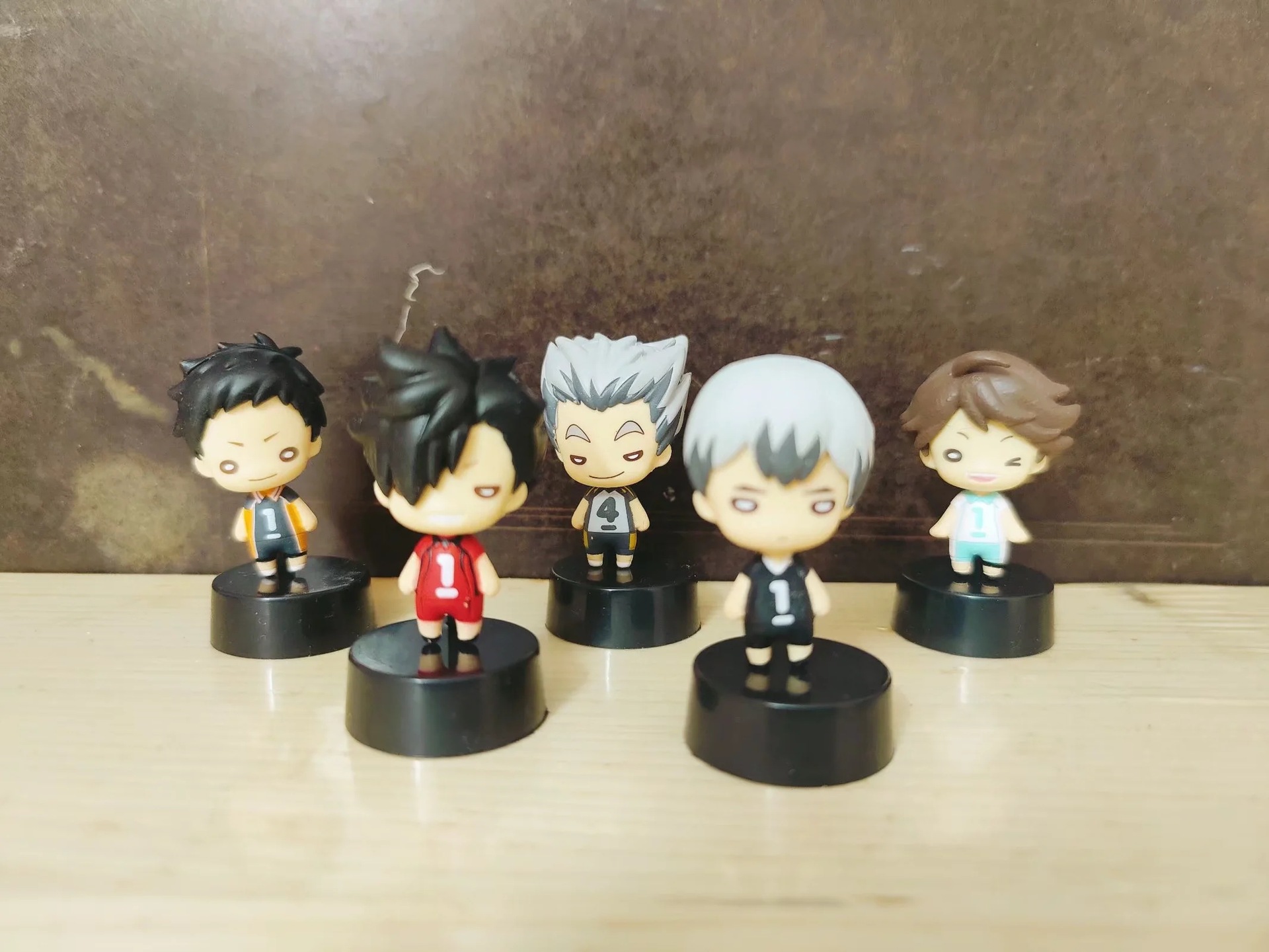 haikyuu anime figure for 5 pcs/set 4.5cm