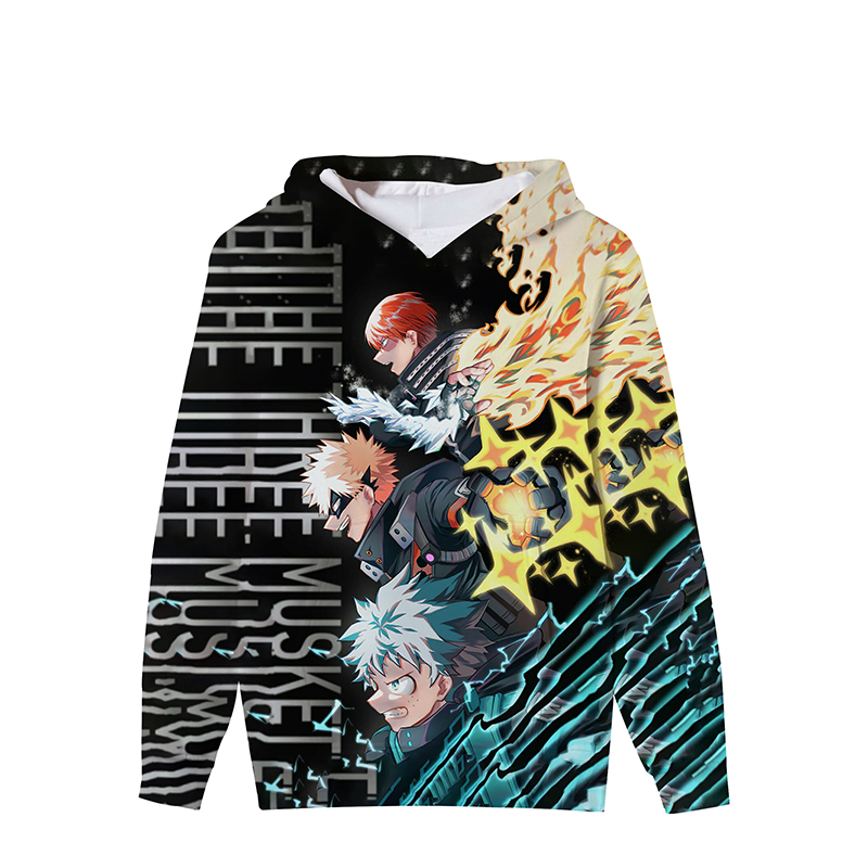 my hero academia anime hoodie