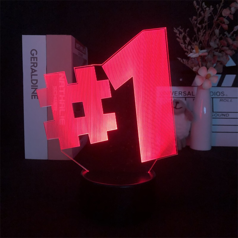 Number One 7 colours LED light