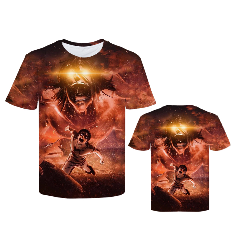 attack on titan anime T-shirt