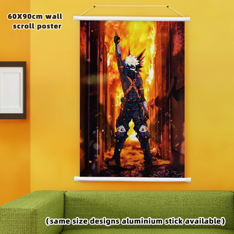 my hero academia anime wallscroll 60*90cm