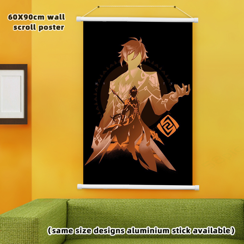 Genshin Impact Noelle anime wallscroll 60*90cm