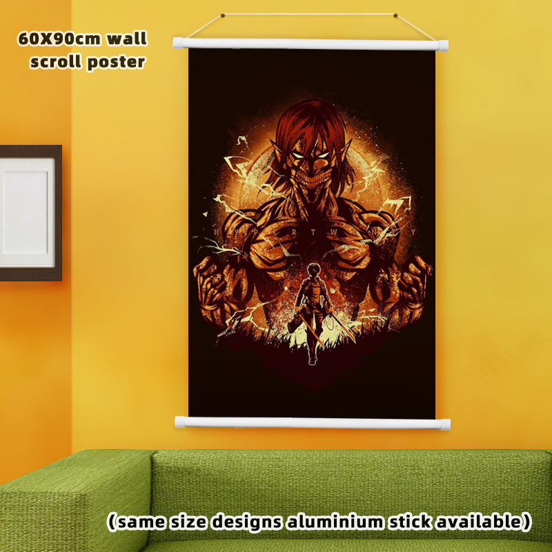 attack on titan anime wallscroll 60*90cm