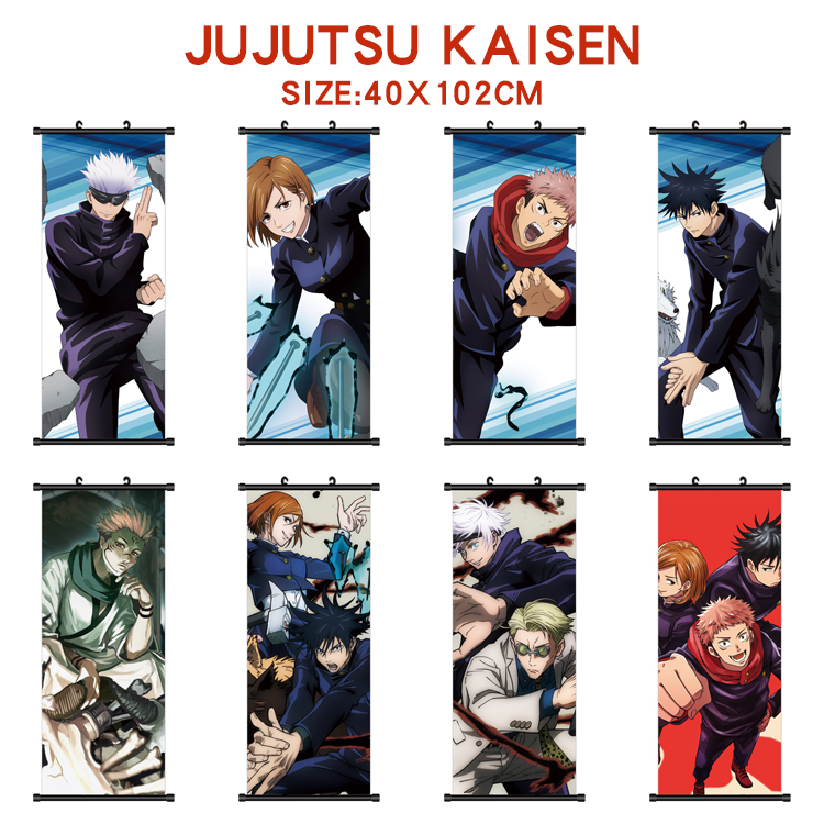 jujutsu kaisen anime wallscroll 40*102cm