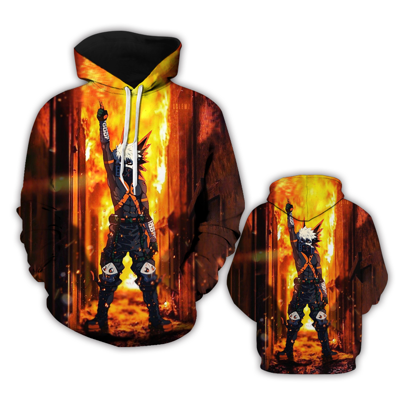 my hero academia anime hoodie