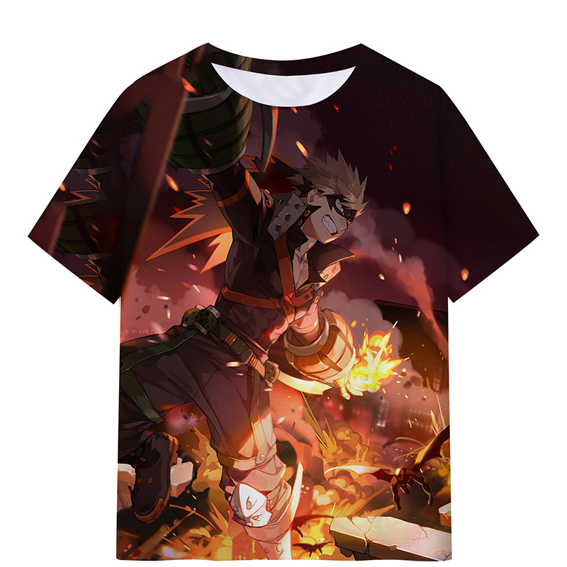 my hero academia anime T-shirt