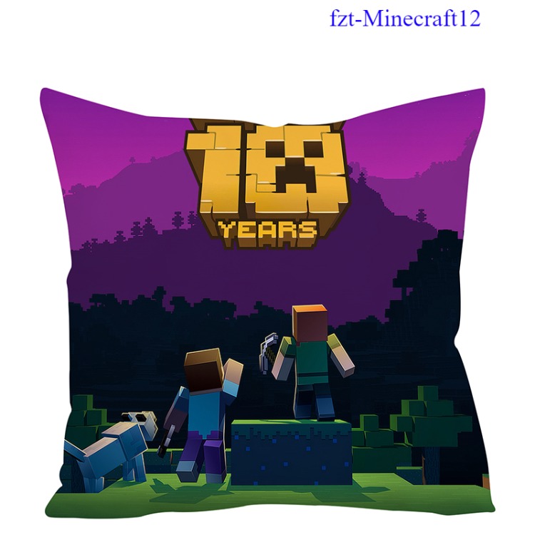 Minecraft anime cushion 45*45cm