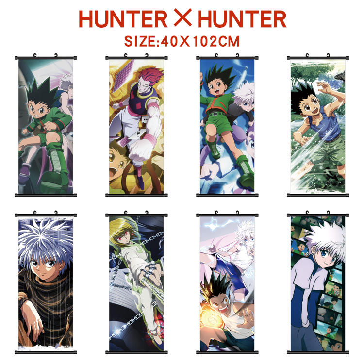 hunter anime wallscroll 40*102cm