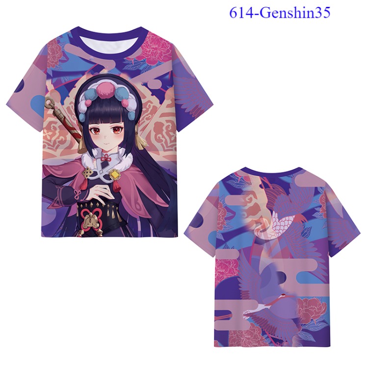 Genshin Impact Noelle anime T-shirt