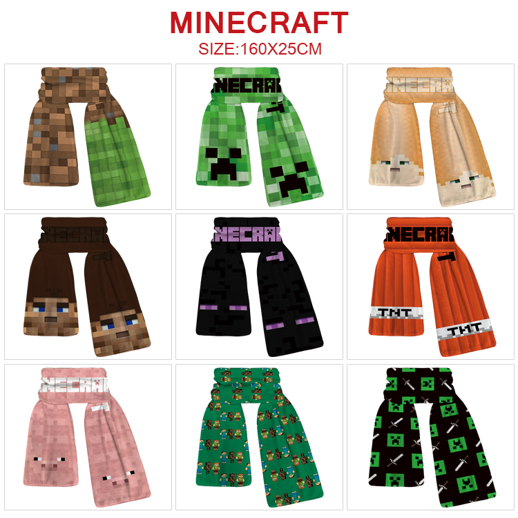 Minecraft anime scarf