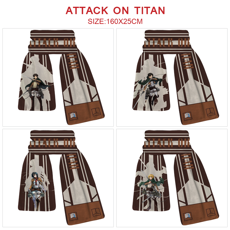 attack on titan anime scarf
