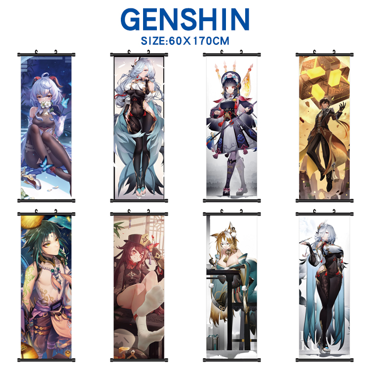 Genshin Impact Noelle anime wallscroll 60*170cm