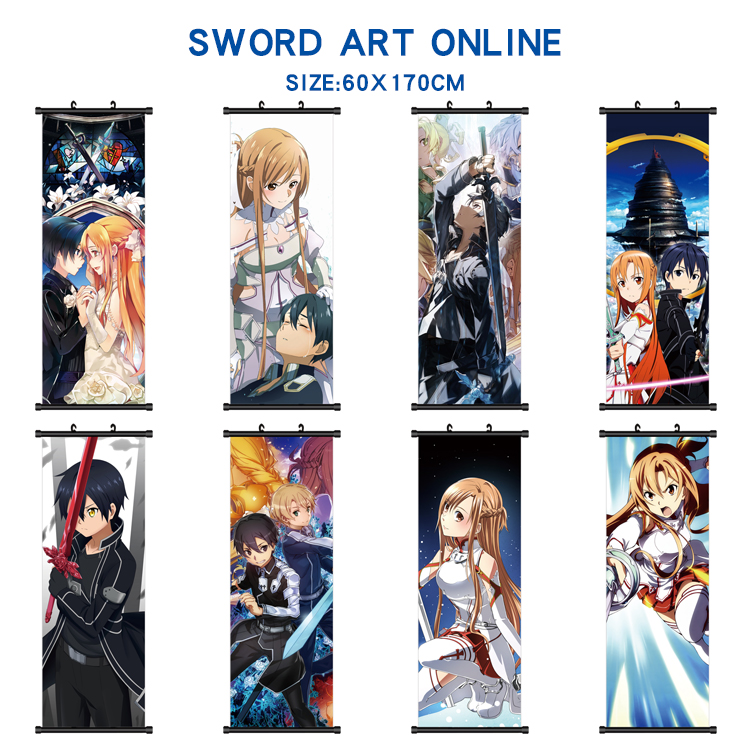 Sword art online anime wallscroll 60*170cm