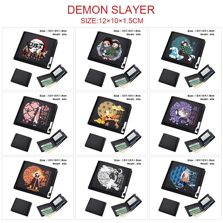 demon slayer kimets anime wallet