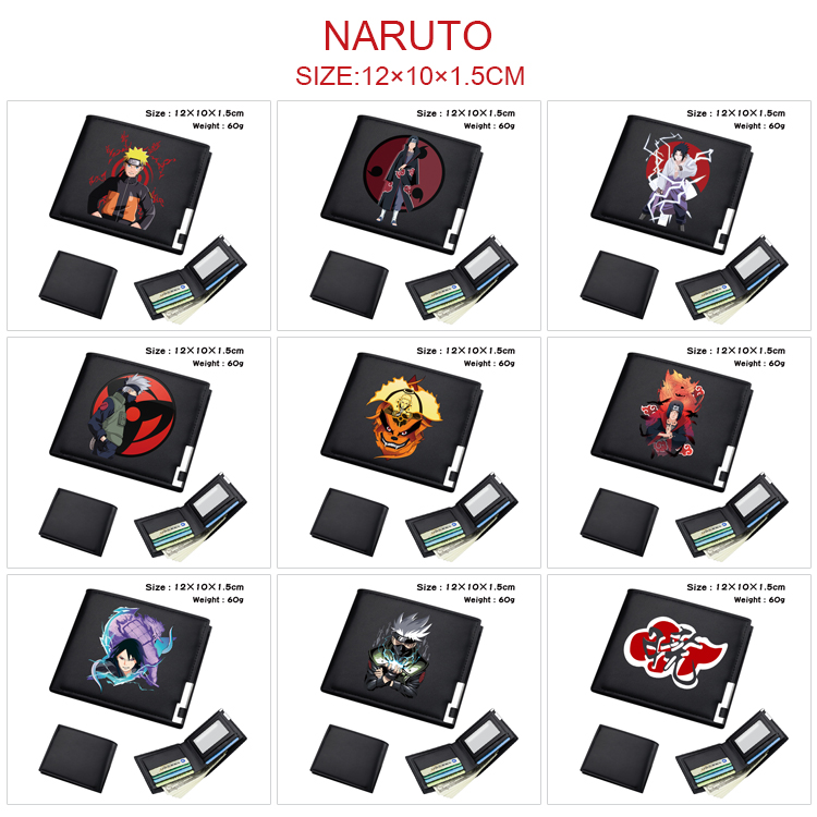 naruto anime wallet