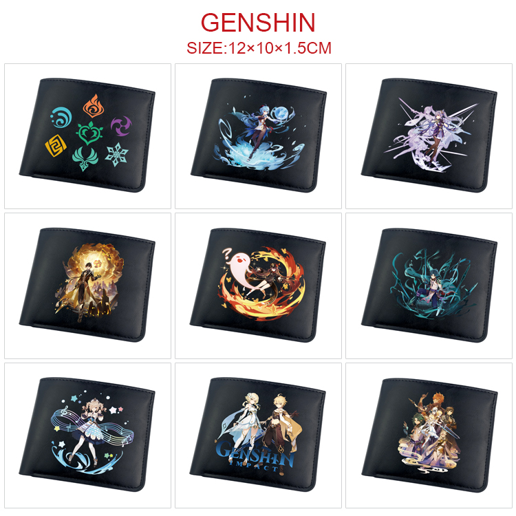 Genshin Impact Noelle anime wallet